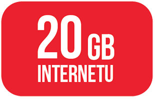 20 GB internetu