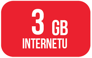3 GB internetu