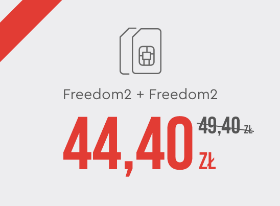 FreedomPack za 44,40 zł
