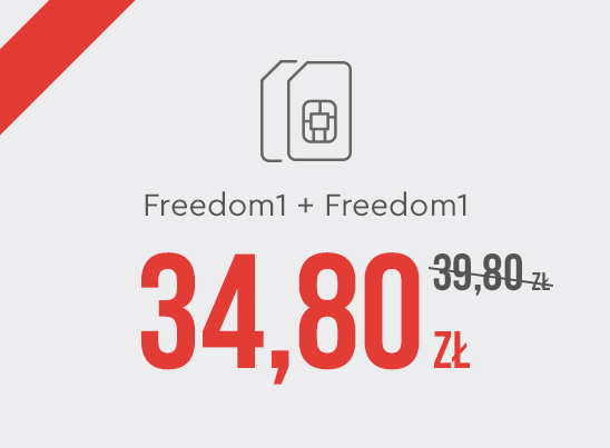 FreedomPack za 34,80 zł